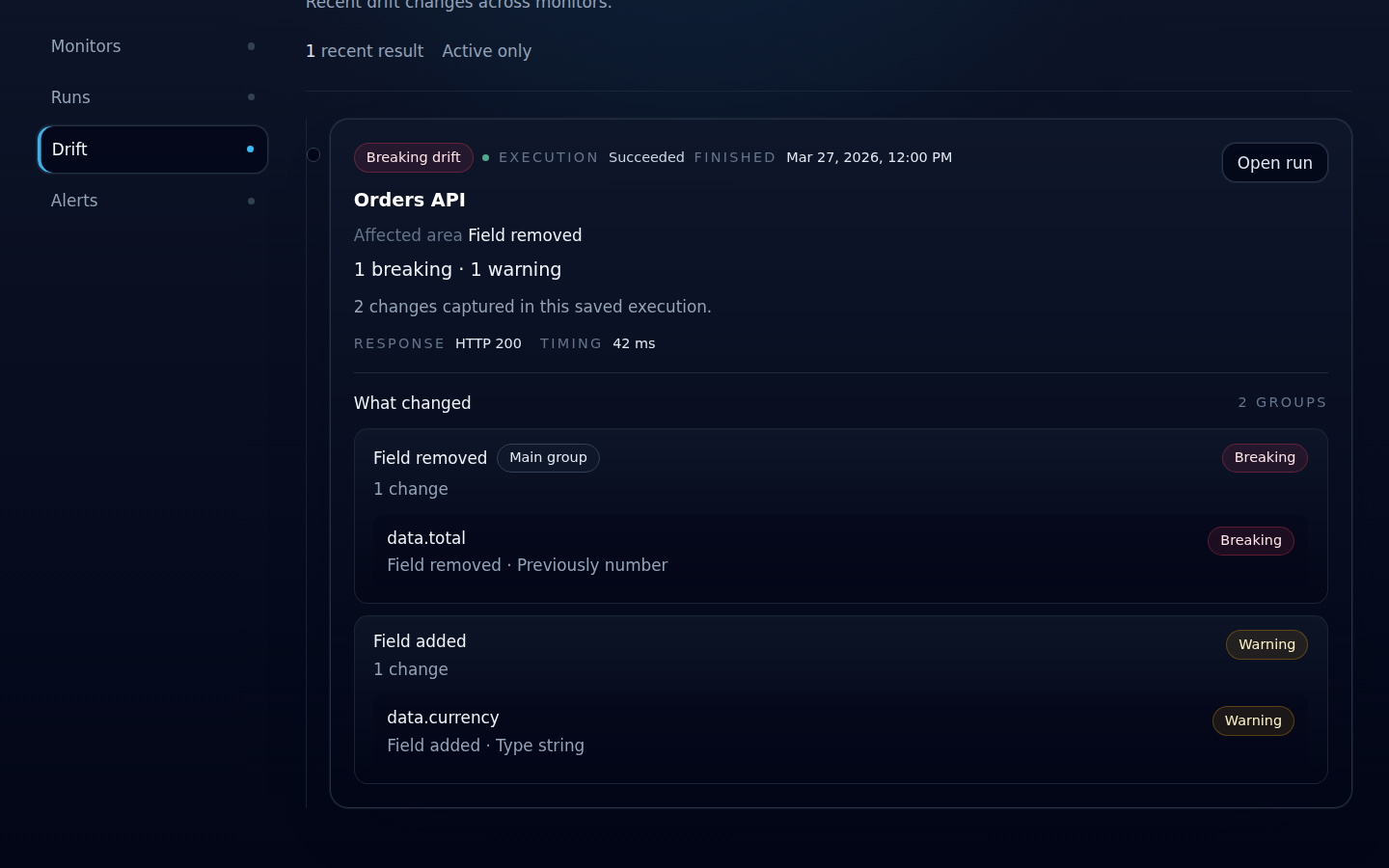 DriftMonitor gallery image