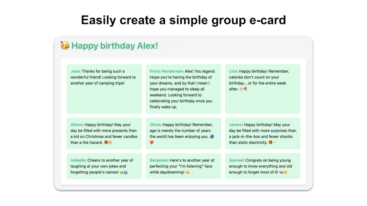 Group Card Creator