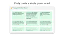 Group Card Creator