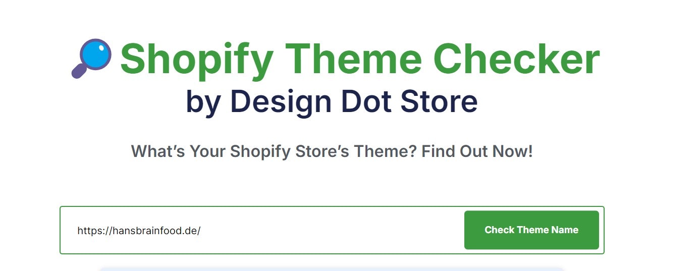 Shopify Store Theme checker logo