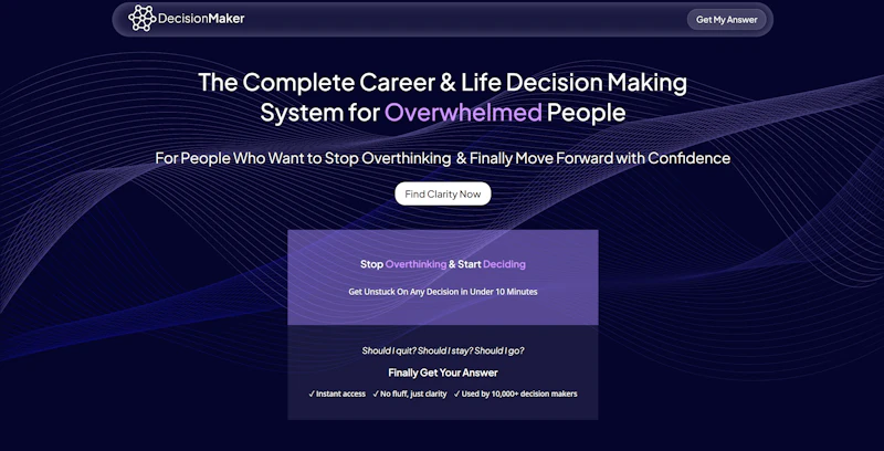 DecisionMaker screenshot 1