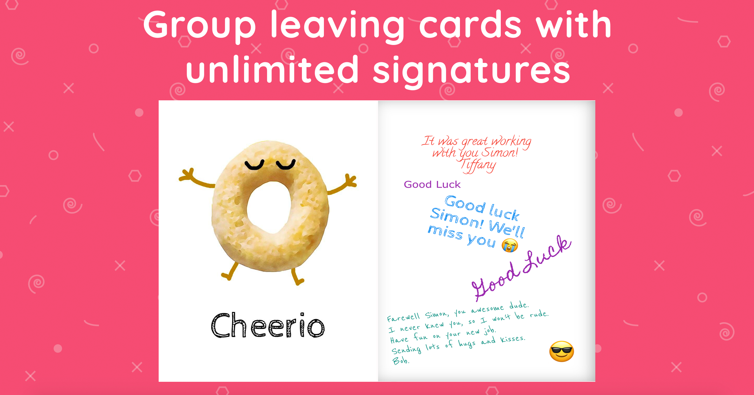 Group Leaving Cards gallery image