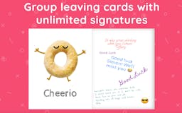 Group Leaving Cards media 1