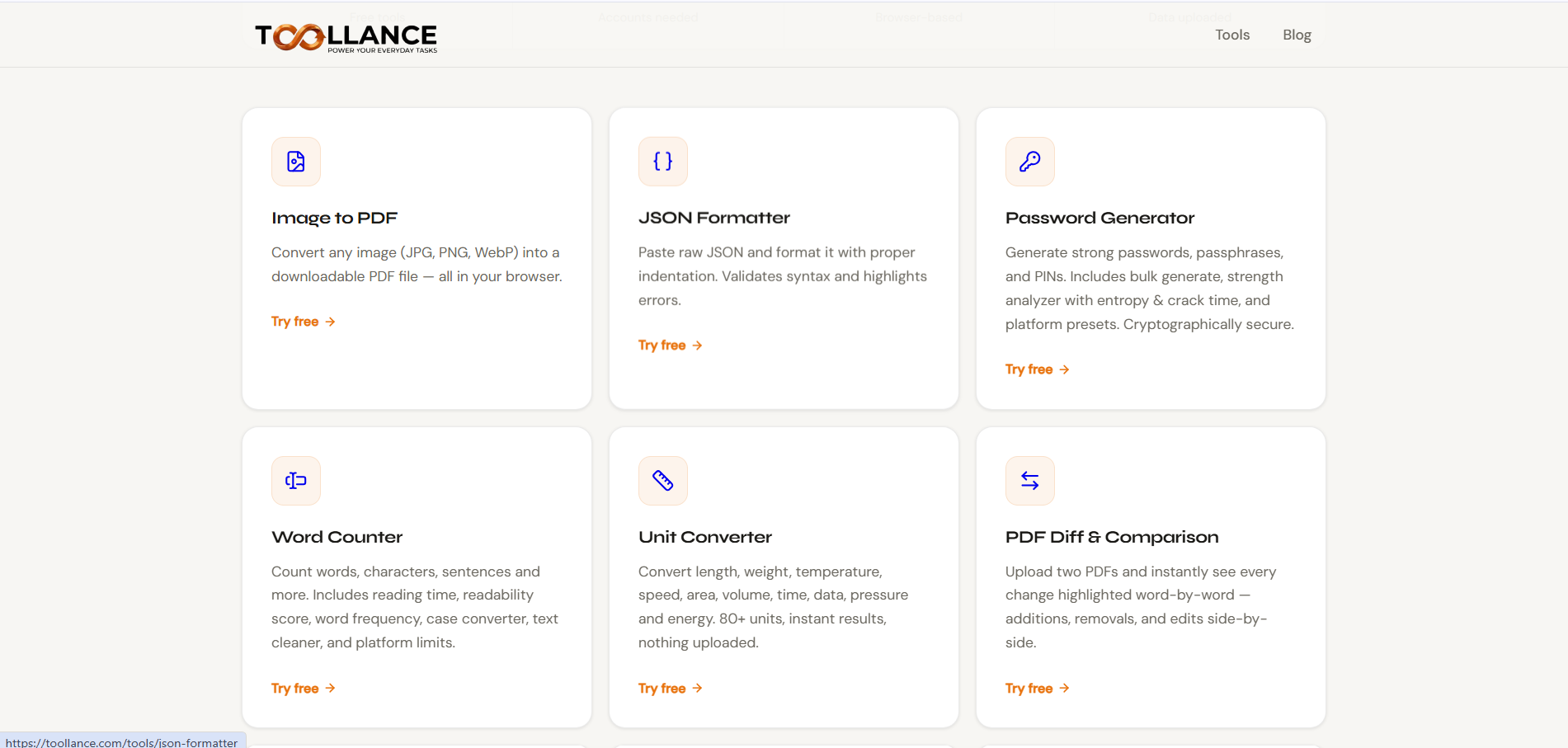 ToolLance — Zero Uploads gallery image