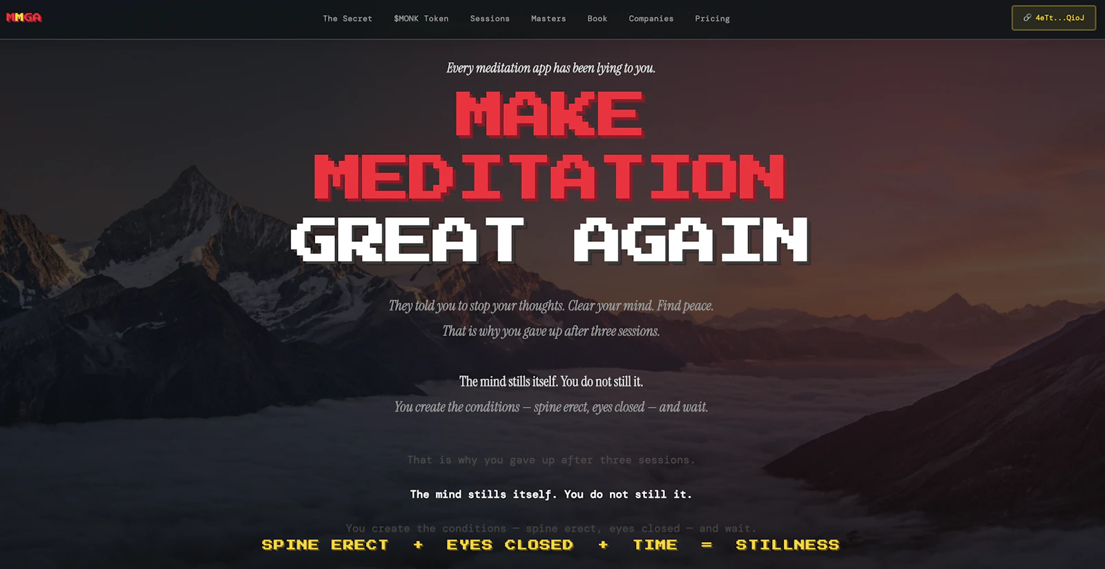 MMGA — Make Meditation Great Again screenshot 1