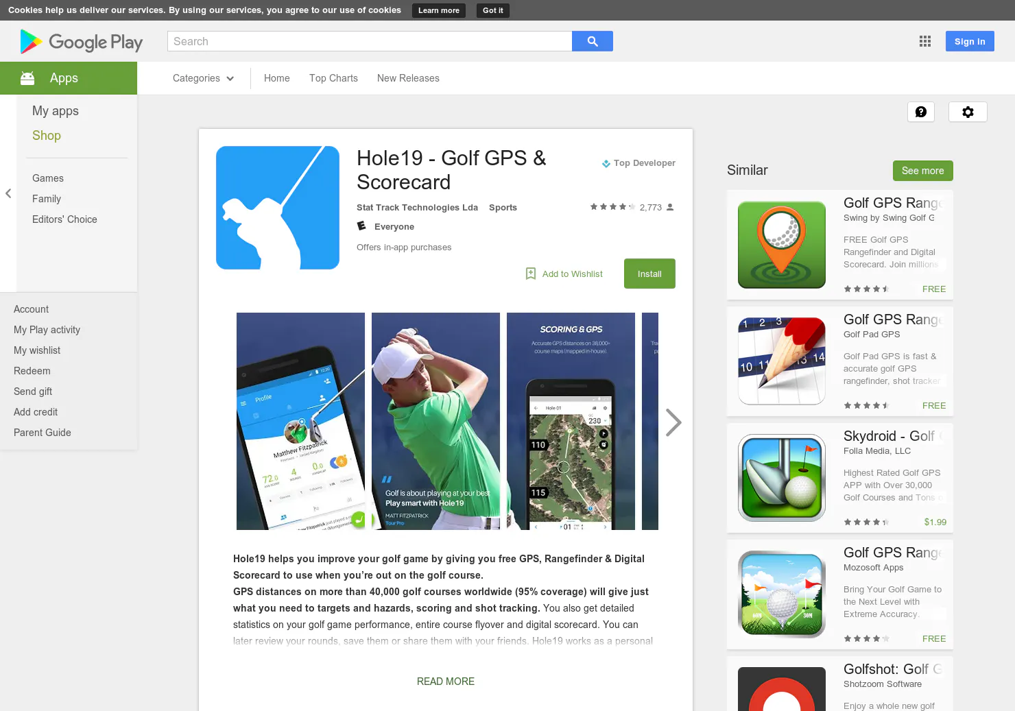 Hole 19 for Android