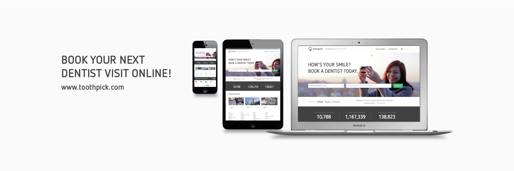 ProductHunt banner for @toothpick