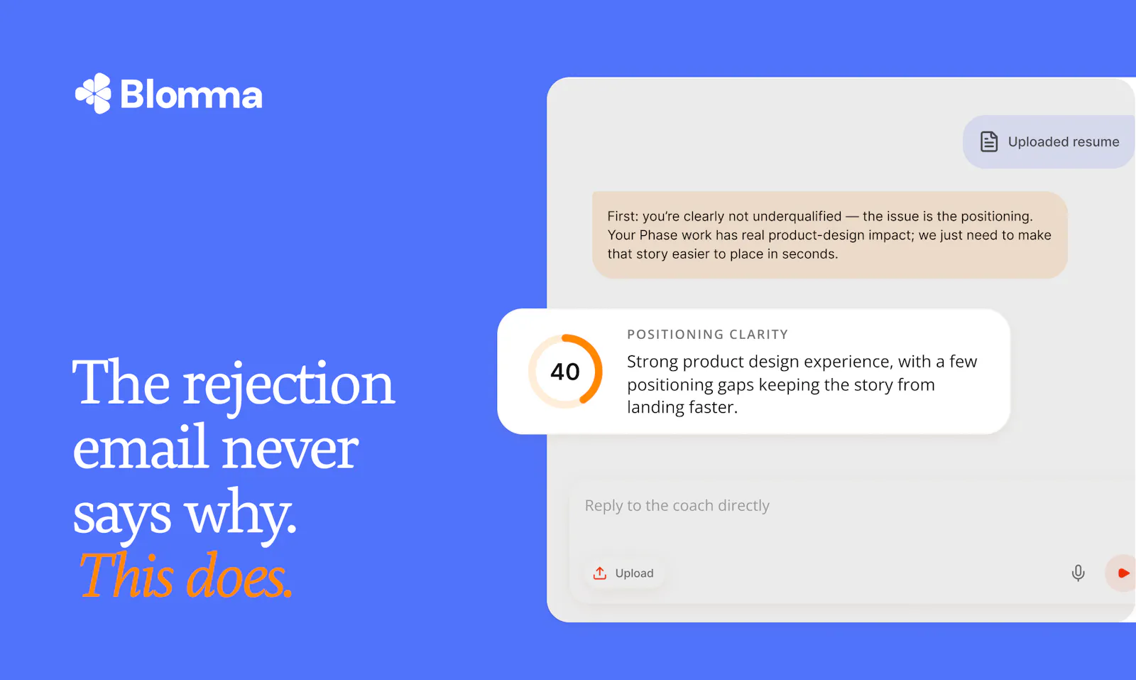 Resume Support by Blomma screenshot 2