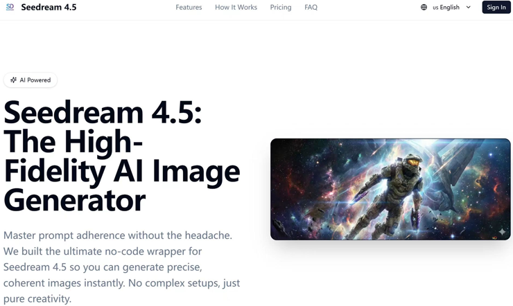 Seedream 4.5 gallery image