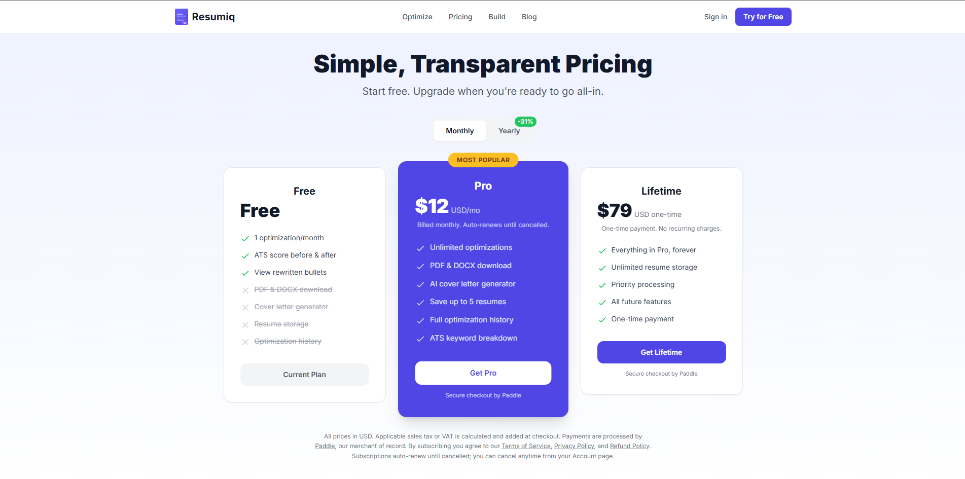 Resumiq gallery image