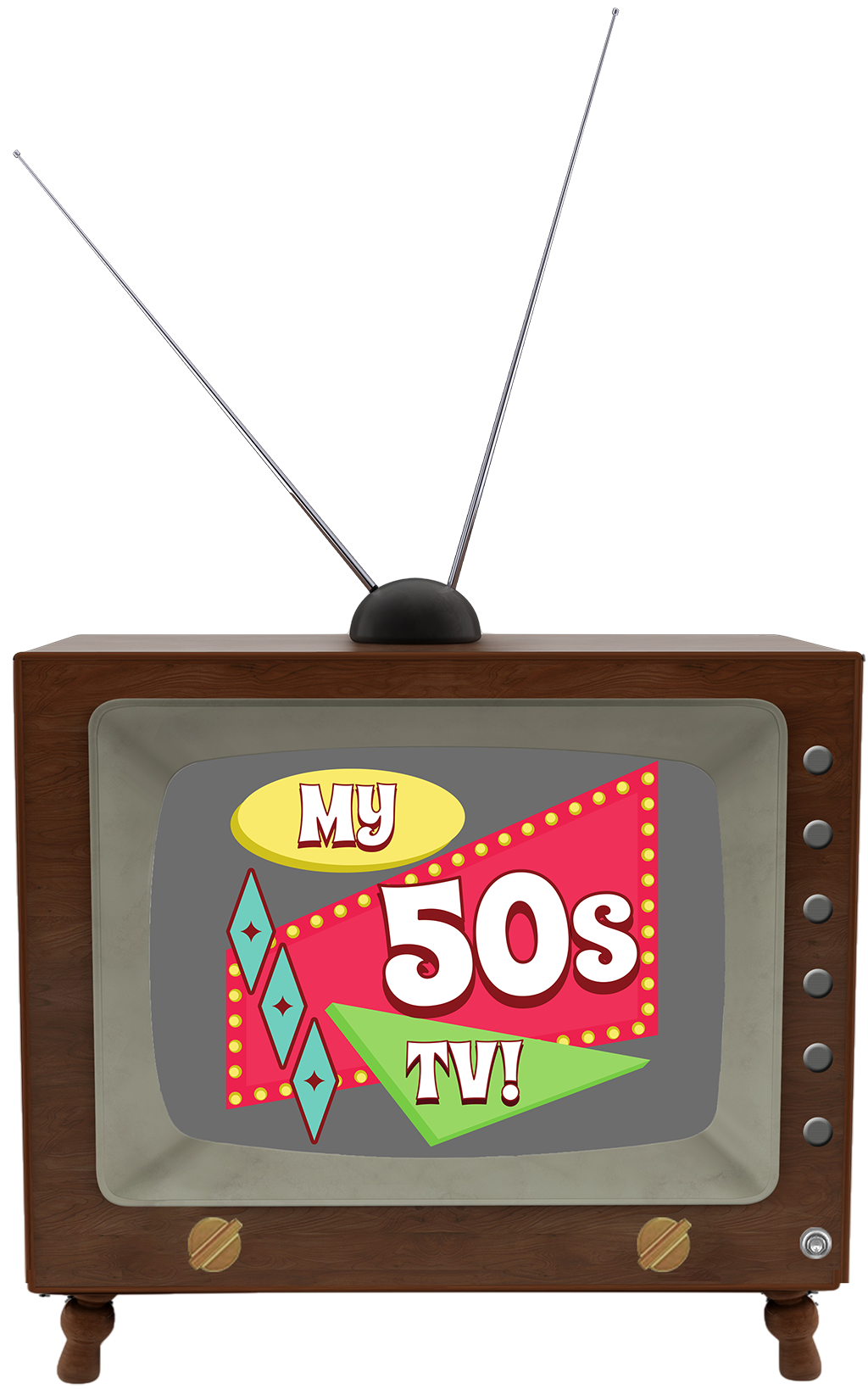my50stv - 이 향수 TV 시뮬레이터로 1950 년대의 채널 수프 미디어 1