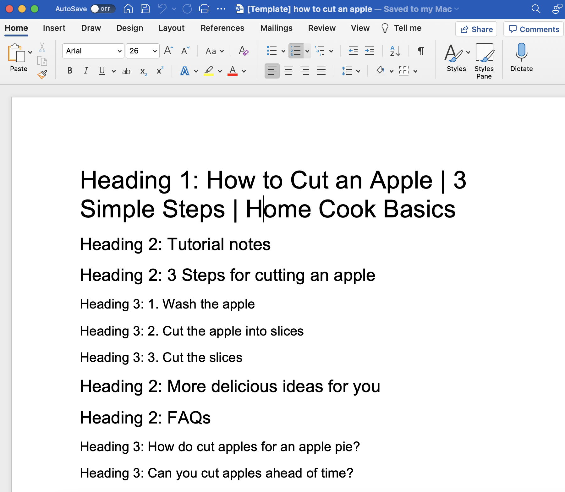 Outlining Tool For SEO Article gallery image