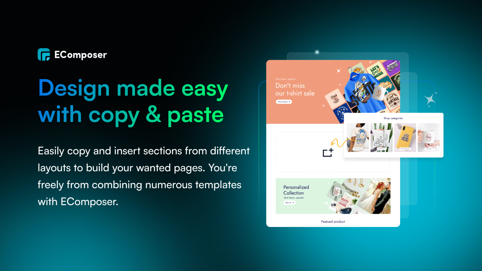 EComposer Shopify Page Builder gallery image