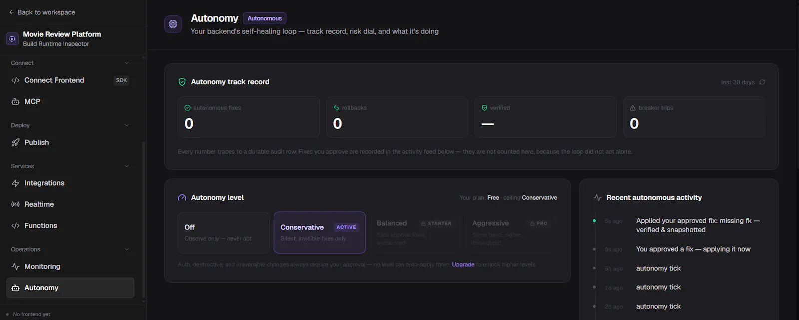 Backenly screenshot 3