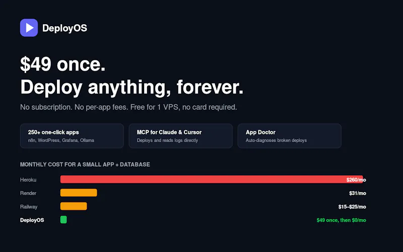 DeployOS screenshot 6