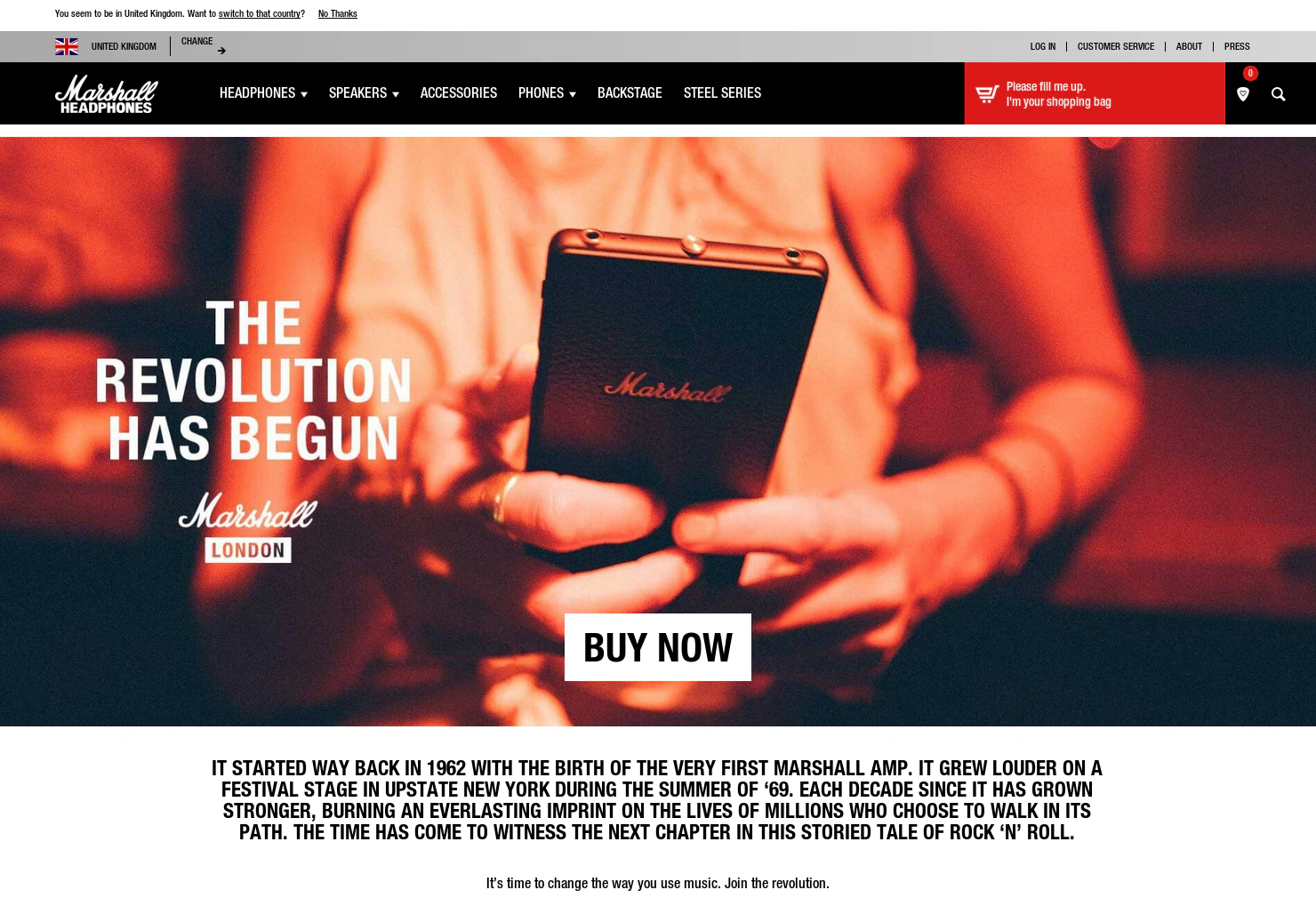 Marshall London Phone