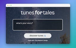 Tunes for tales media 1