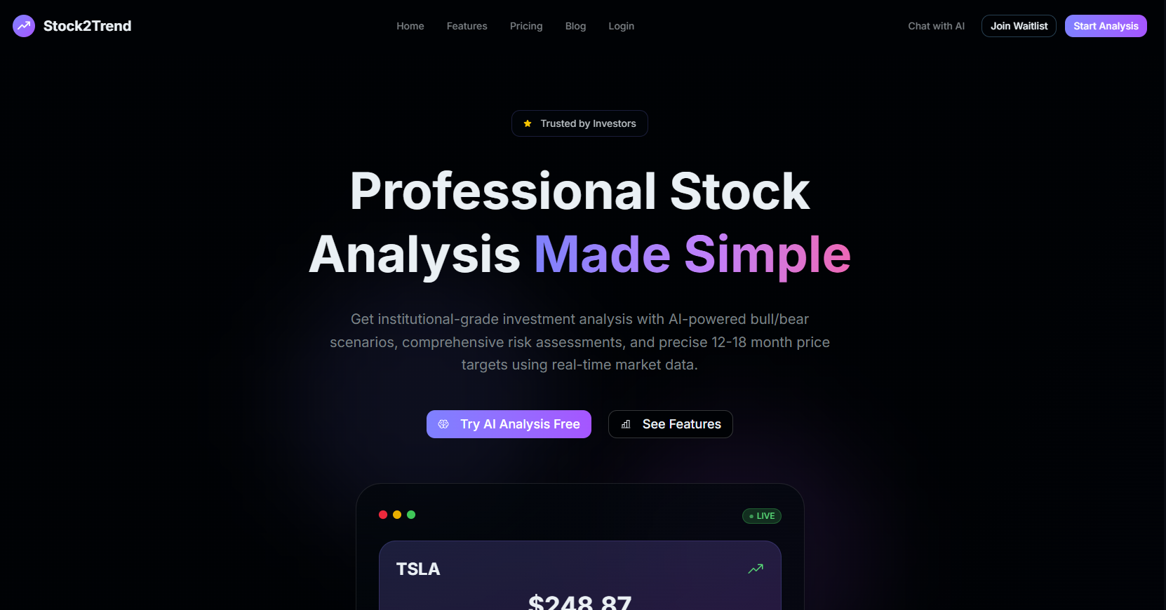 Stock2Trend gallery image
