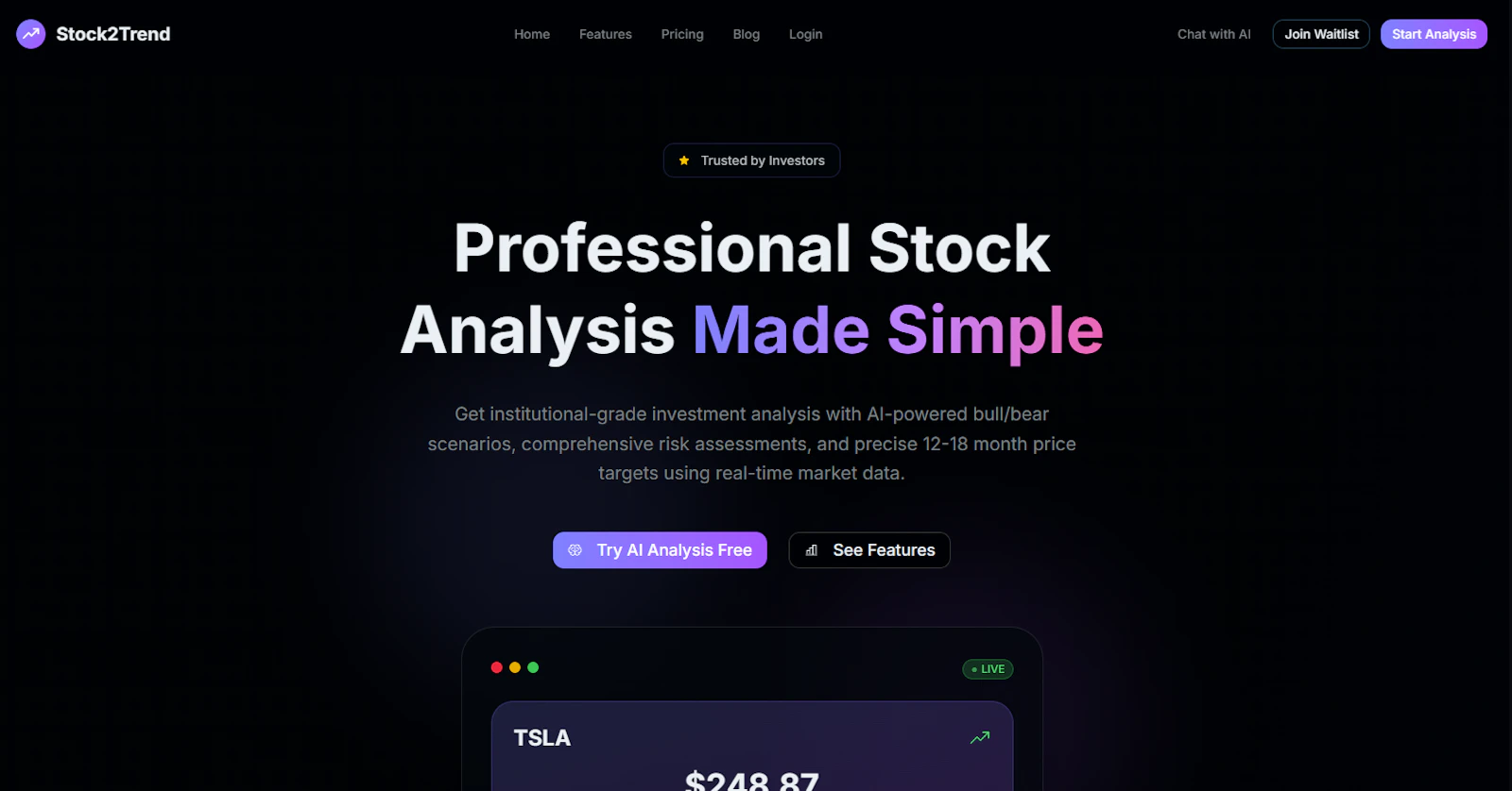 Stock2Trend screenshot 2