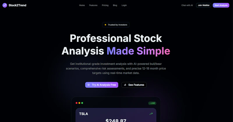 Stock2Trend screenshot 2