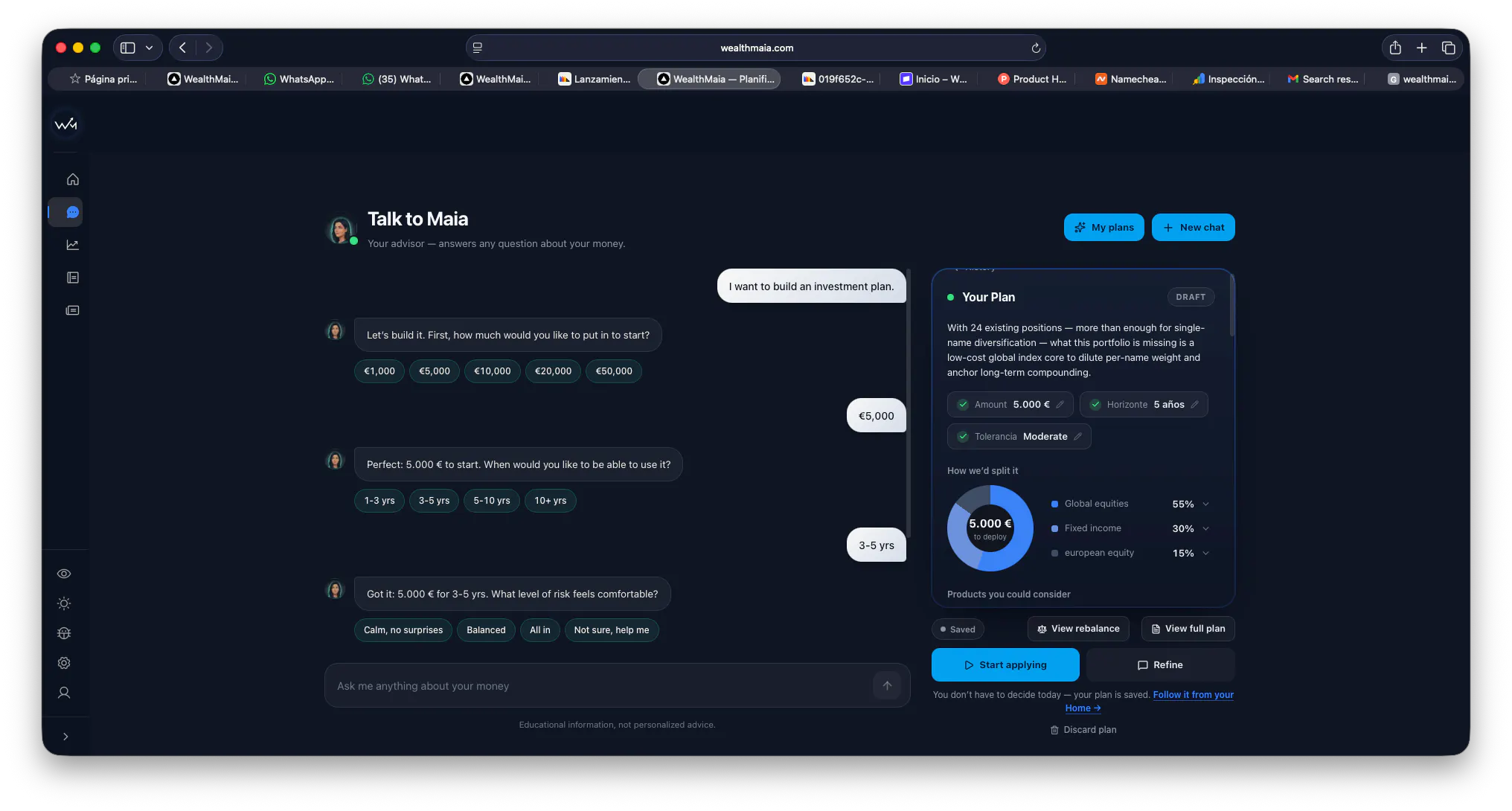 WealthMaia — scared to invest? 截图 3