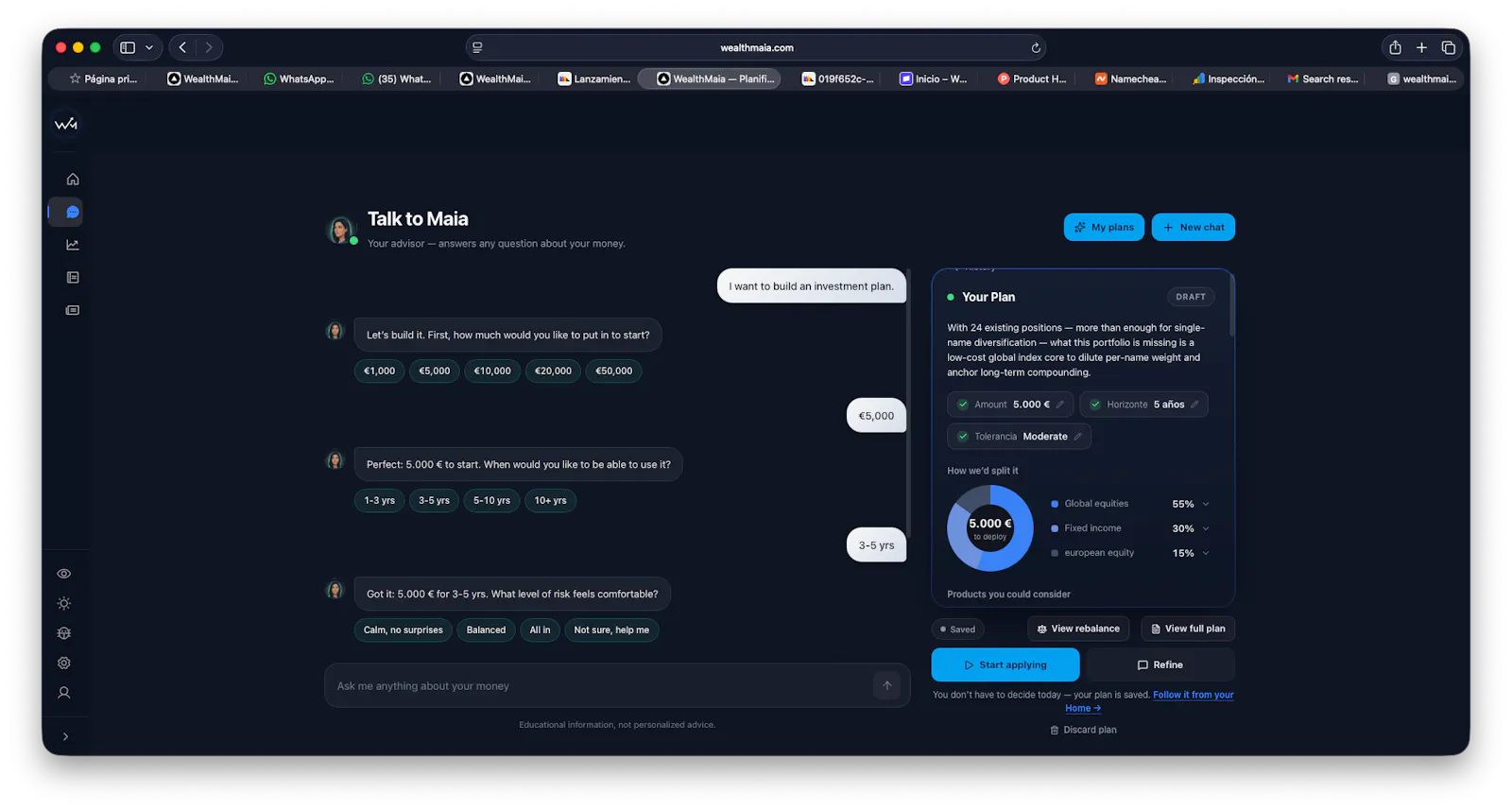 WealthMaia — scared to invest? screenshot 3