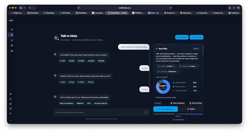 WealthMaia — scared to invest? screenshot 3