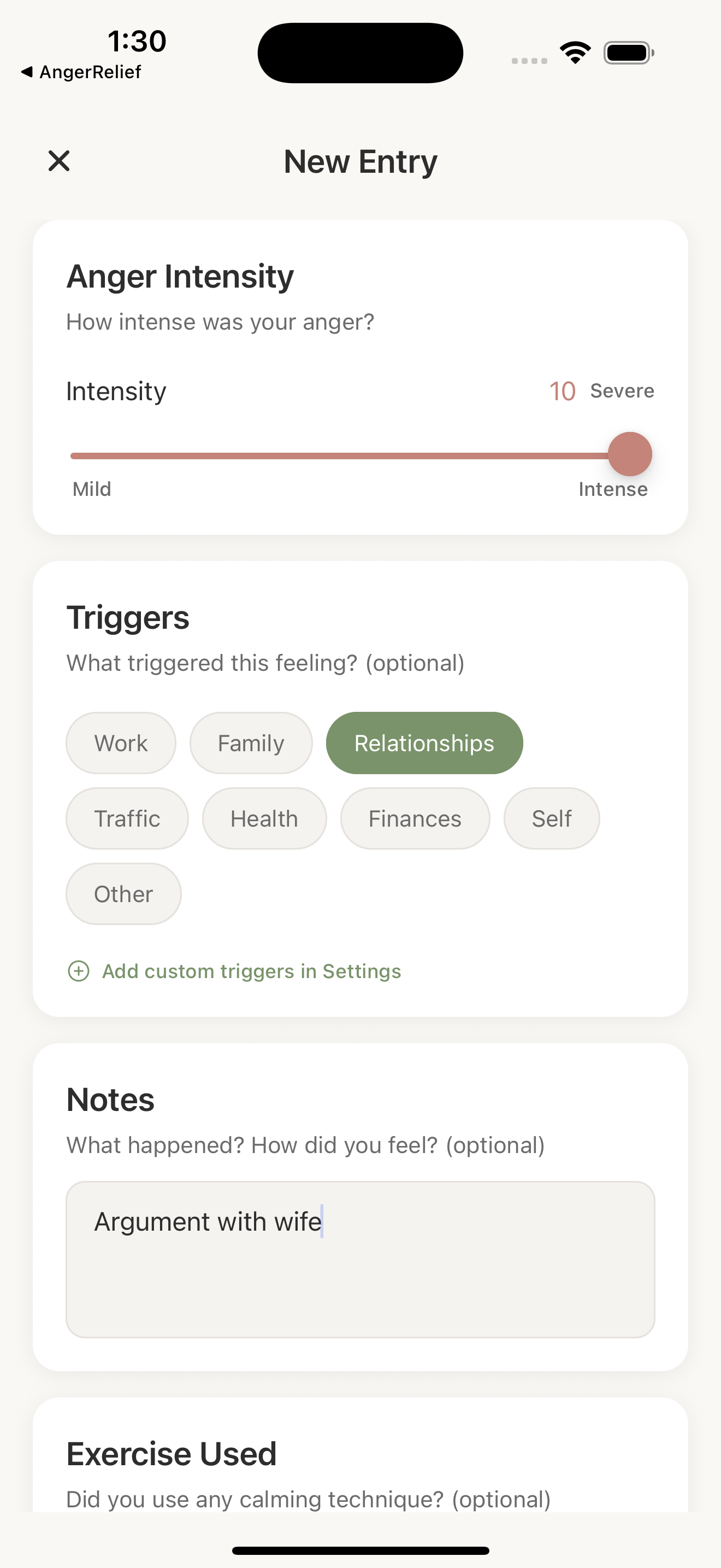 Cooldown - Screenshot 2 showing product features and functionality