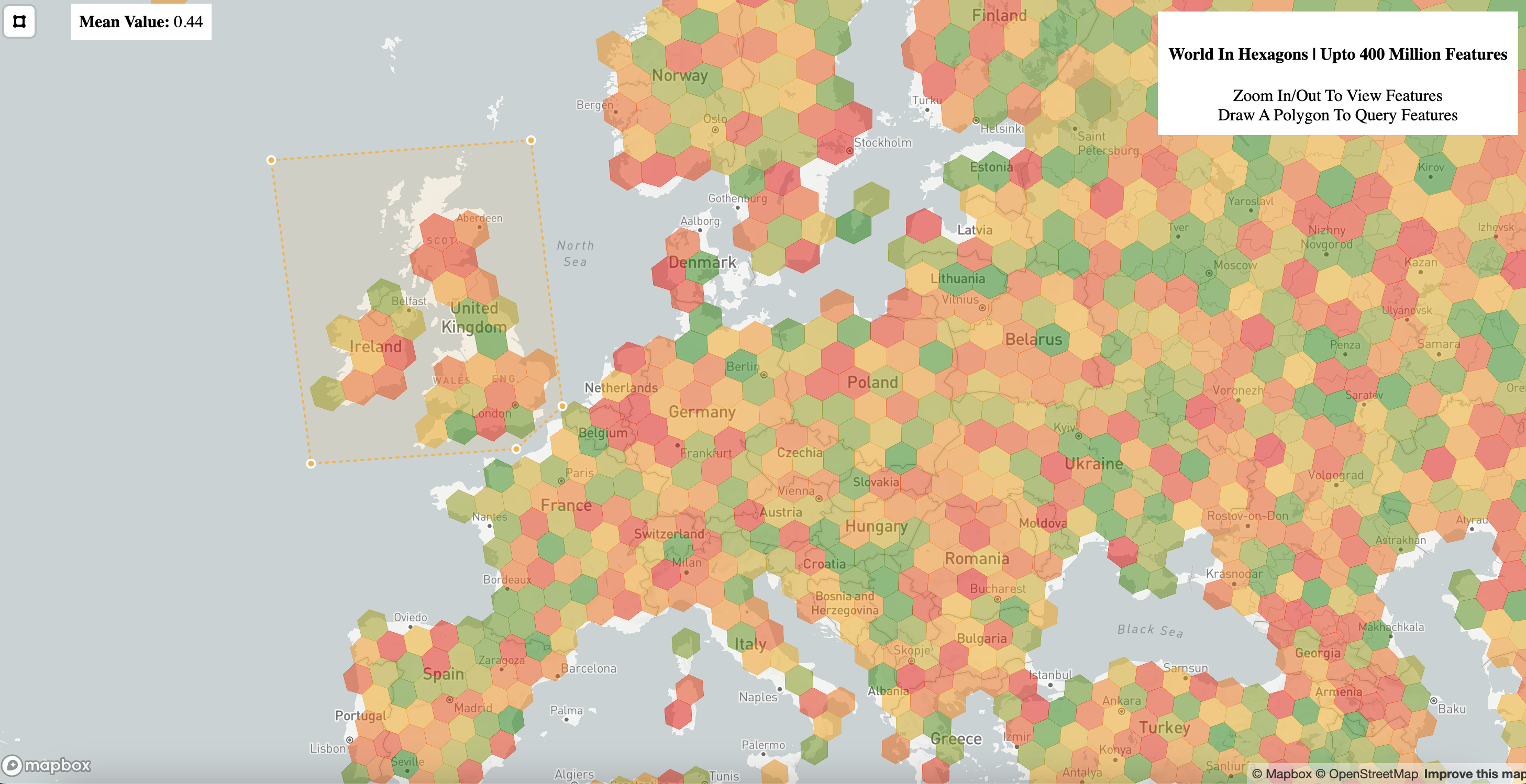 Média Citysense - Hôte, requête, rendre Geojson et fichiers de forme en millisecondes 2