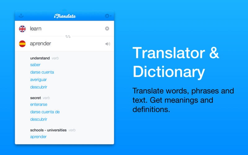 iTranslate Mac gallery image