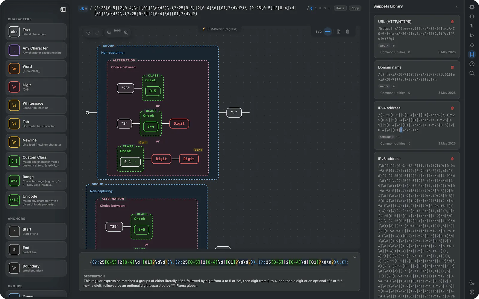 RegexPilot screenshot 3