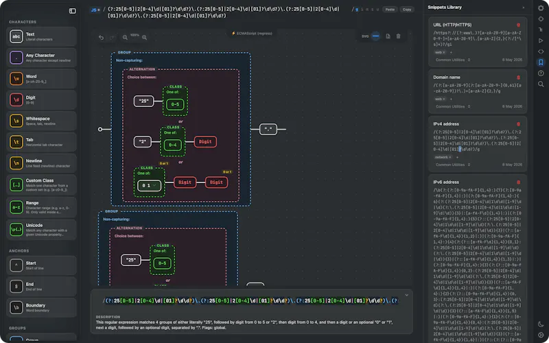 RegexPilot screenshot 3