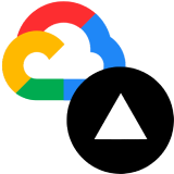 GCP Vercel logo