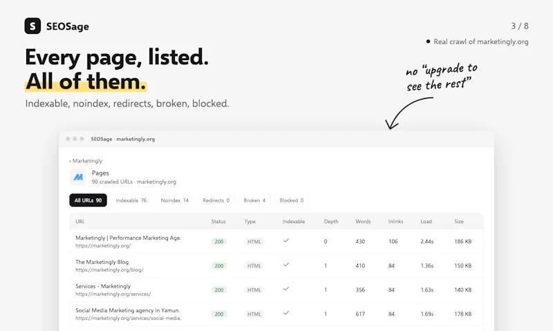 SEOSage screenshot 4