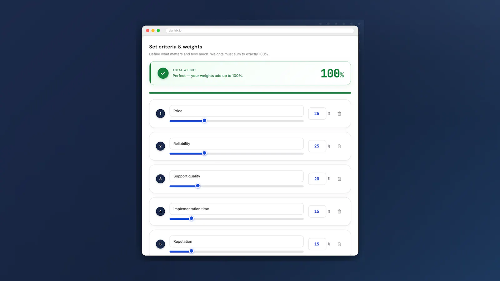 Claritrix  screenshot 3
