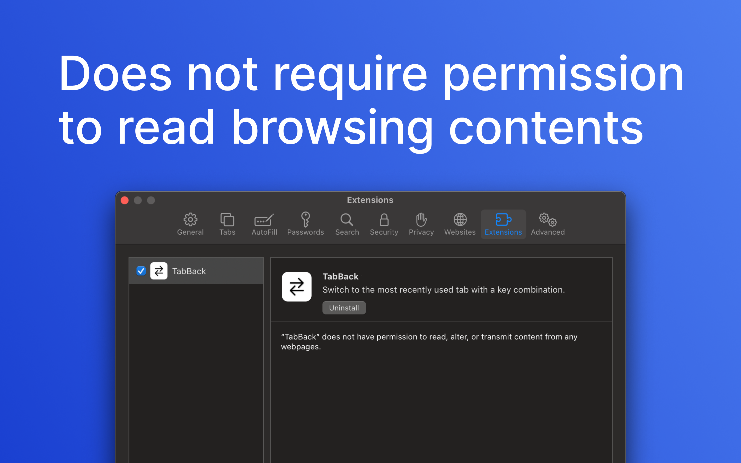 TabBack for Safari media 2
