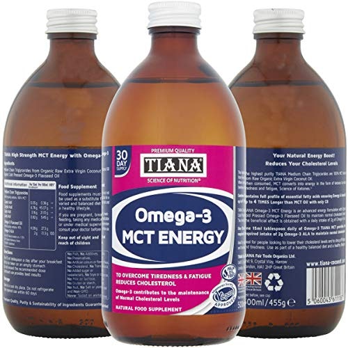 High Strength 100% Pure MCT Energy 500ml - 100% Pure MCT to Boost Body Energy Levels in an Instant media 1