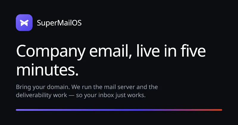 SuperMailOS screenshot 2
