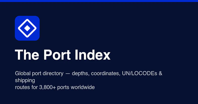 The Port Index screenshot 1