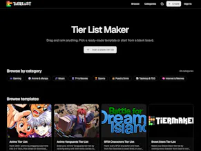 Tier List Maker gallery image
