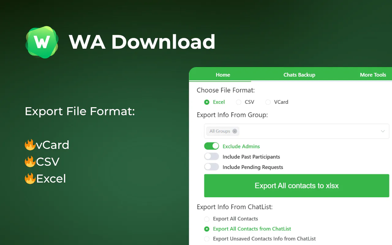WhatsApp Chat Export - WA Download gallery image