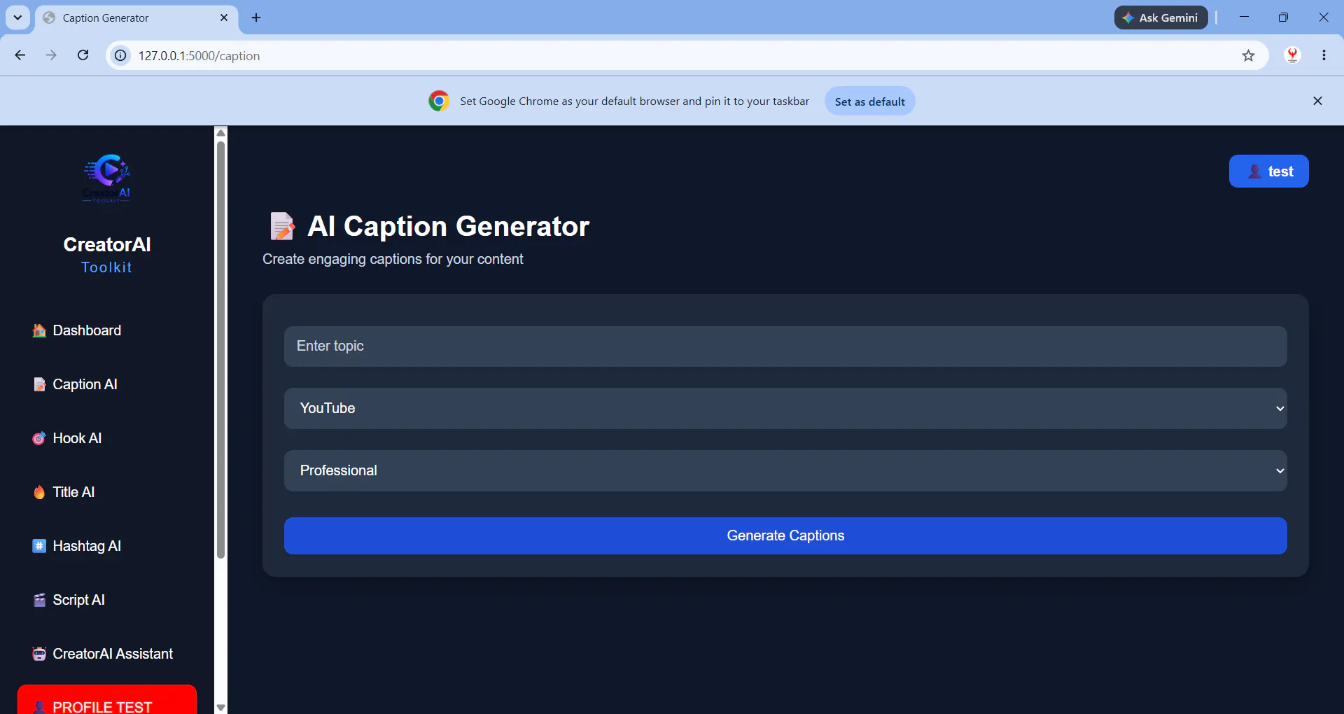 CreatorAI Toolkit gallery image
