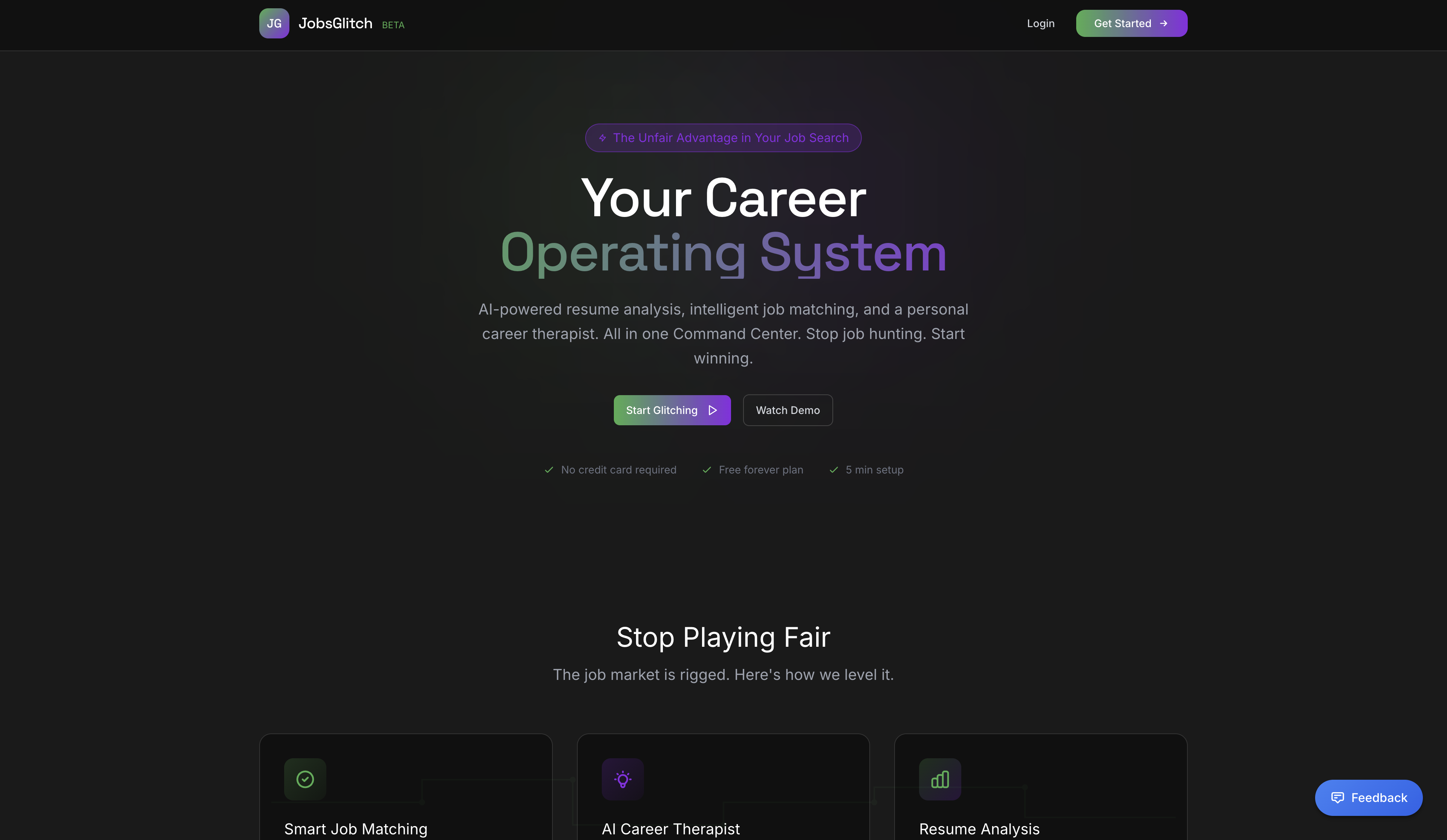 Beta - Main product screenshot demonstrating key features and user interface