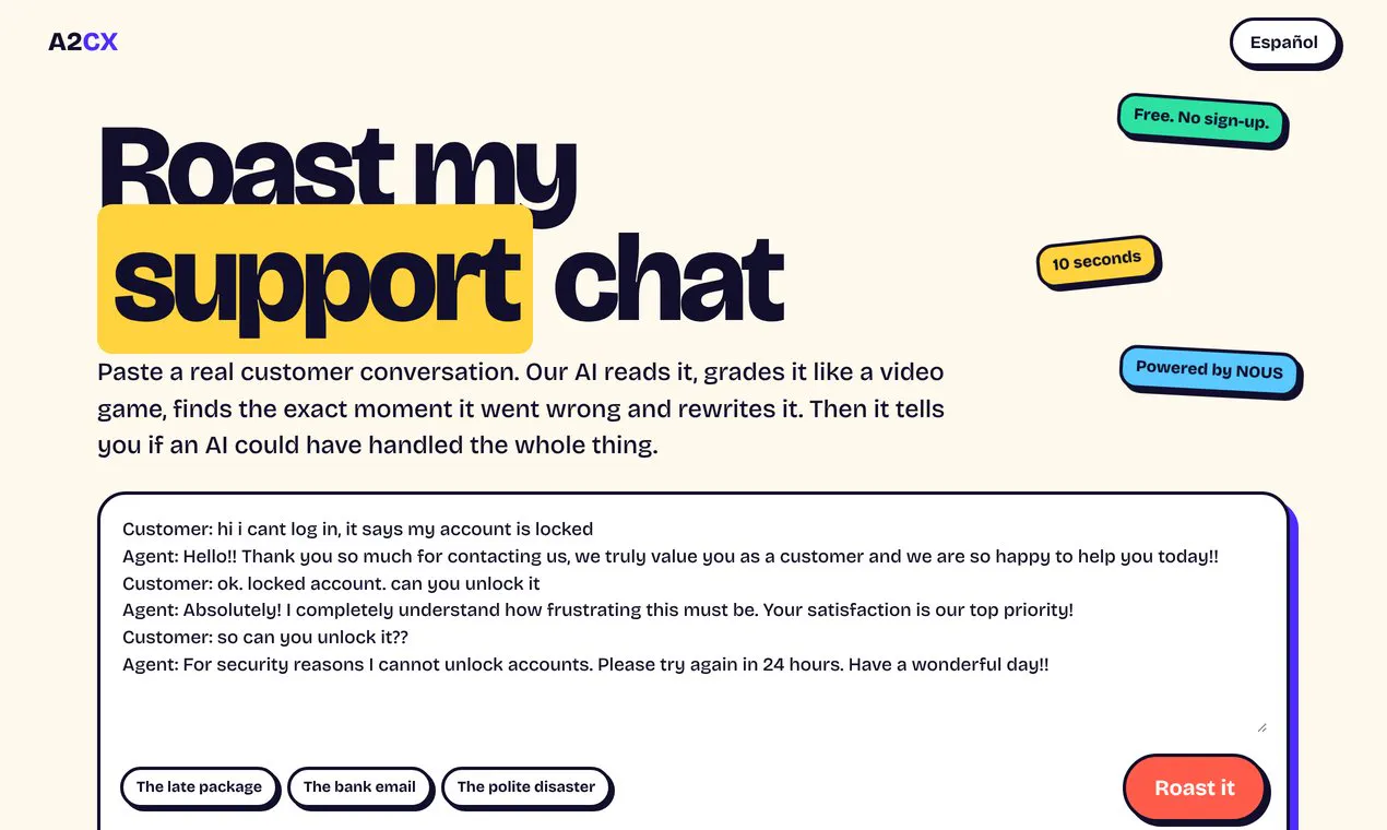 Support Roast by A2CX gallery image