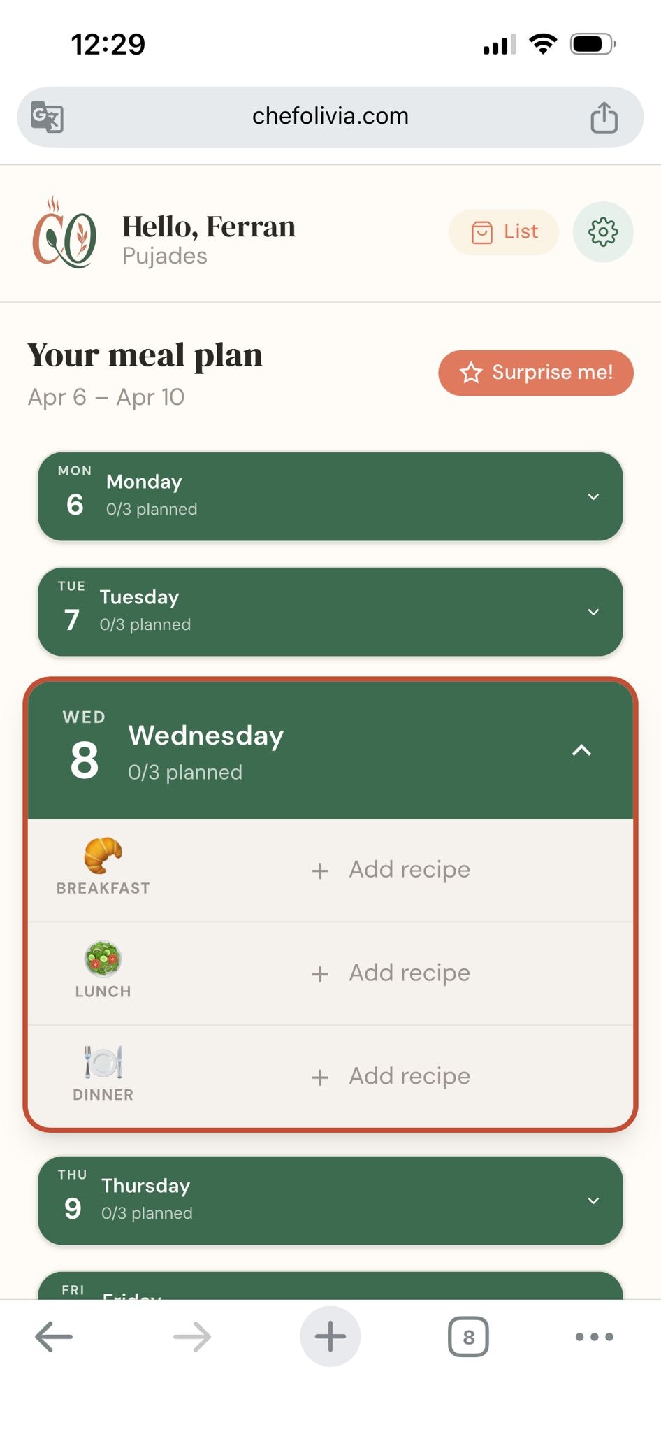 Chef Olivia gallery image