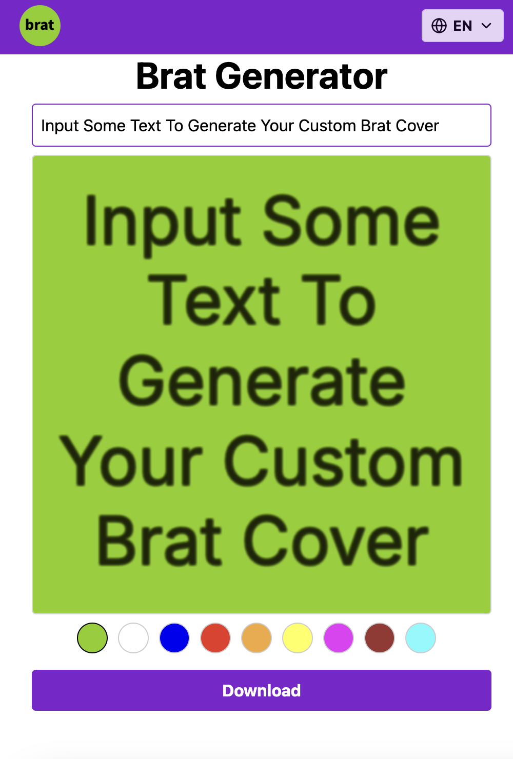 Brat Generator gallery image