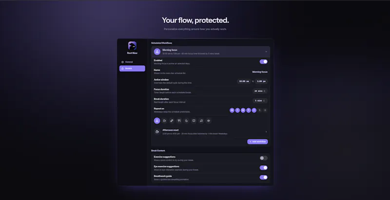 Rest Now 2.0 screenshot 4