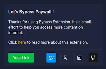 Bypass Paywall gallery image