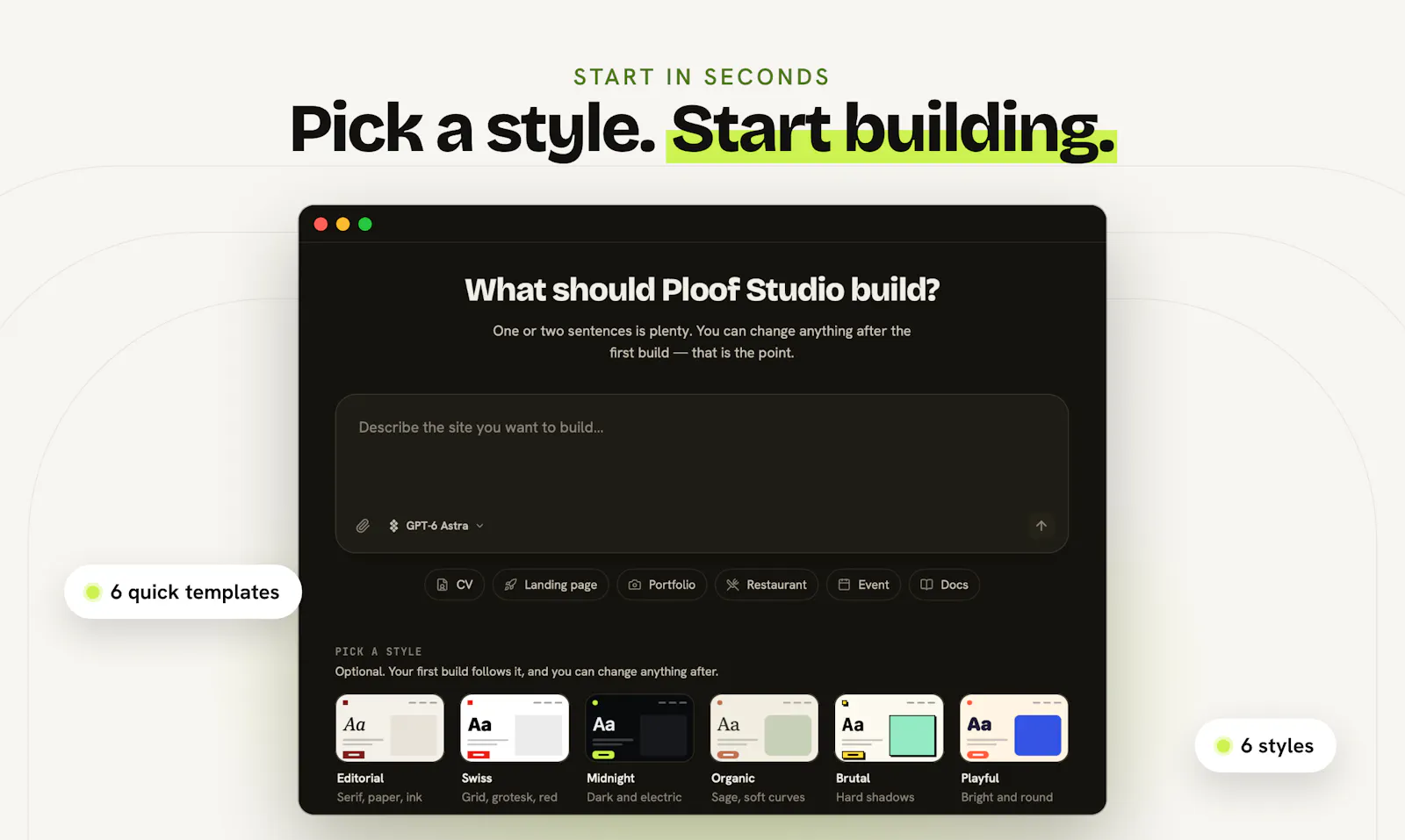 Ploof Studio for Mac screenshot 2