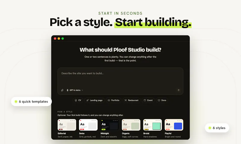 Ploof Studio for Mac screenshot 2